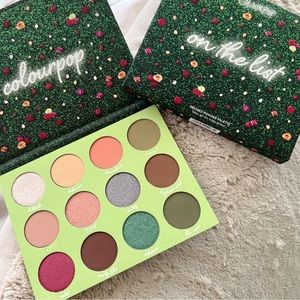colourpop cosmetics On The List Pressed Powder Palette
